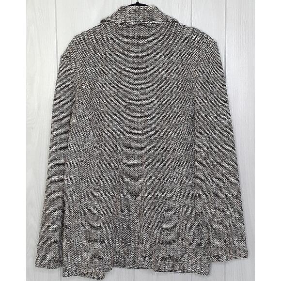 NWT Chico's Cardigan Sweater Tweed Blazer Size 3 (XL) Olive One Button - Picture 3 of 7